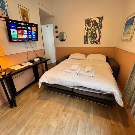 Apartmán Peaceful Flat W Wifi Very Close To Pl Massena Refurbished