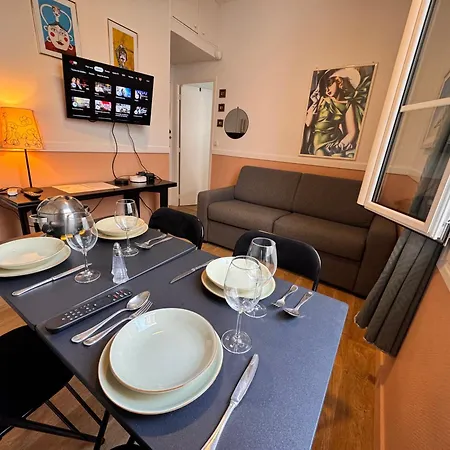 Peaceful Flat W Wifi Very Close To Pl Massena Refurbished Apartmán Nice